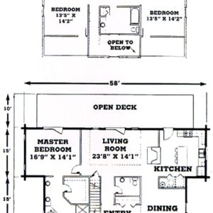 dakota_log_home_floor_plan