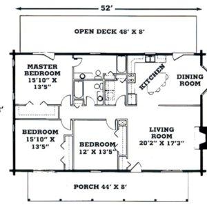 shamrock_log_home_floor_plan