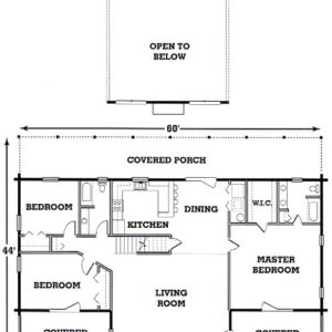silverado_II_log_home_floor_plan